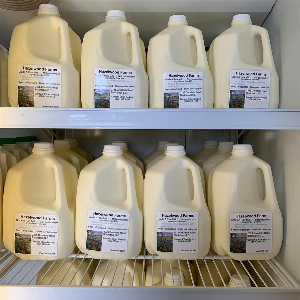 Hazelwood Farms raw milk